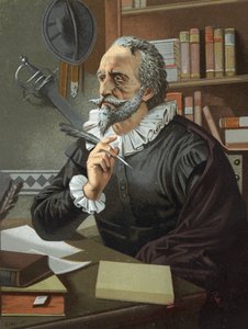 Miguel de Cervantes, Spaanse schrijver (1547 - 1616) naar 
