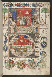 Missaal van Gian Galeazzo Visconti, pagina 8 door Unknown