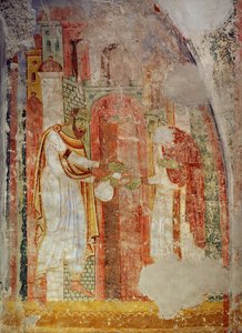 Muurschilderingen in de kerk van het benedictijnenklooster van Lambach, Opper-Oostenrijk (fresco)