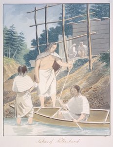 Inboorlingen van Nootka Sound, c.1843-50 door Unknown artist