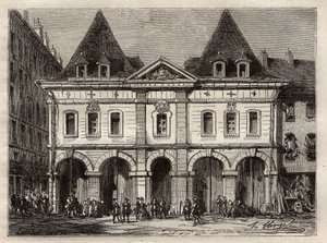 Oude zoutzolder van Parijs, rue Saint Germain-l