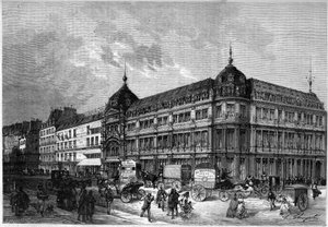 Parijs 1872: nieuwe winkels, 