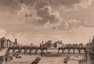 Parijs, Pont Neuf en het Île de la Cité aan de Seine.
