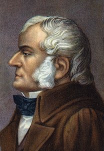 Portret John Dalton, Engels natuurkundige en scheikundige. door Unknown Artist