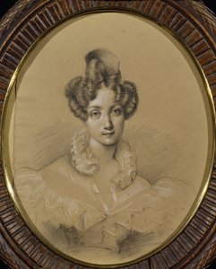 Portret van de ballerina Marie Taglioni