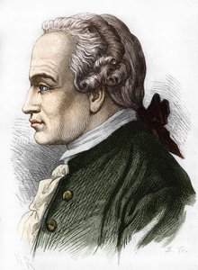 Portret van (Immanuel) Emmanuel Kant. Duitse filosoof (Königsberg) door Unknown artist