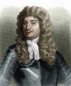 Portret van Abraham, Markies Duquesne (1610 - 1688), Franse marinier - in Histoire des Français door Lavallée, gravure.