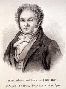 Portret van Achille François Léonor de Jouffroy, Markies d