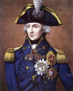 Portret van Admiraal Nelson (1758 - 1805), Britse Admiraal door Unknown artist