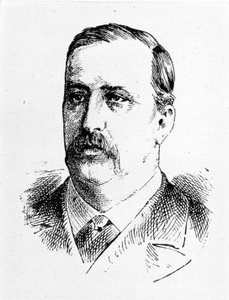 Portret van Alexander Borodine (1833 - 1887), Russische componist. door Unknown artist