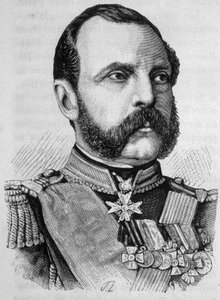 Portret van Alexander II door Unknown artist