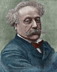 Portret van Alexandre Dumas Jr. (1824-1895), Franse schrijver