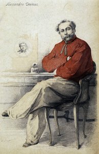 Portret van Alexandre Dumas Jr.