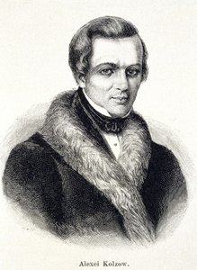 Portret van Alexei Kolzow door Unknown artist
