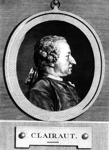 Portret van Alexis Claude Clairaut (1713-1765) Franse wiskundige. door Unknown artist