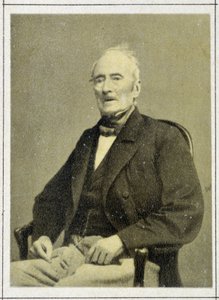 Portret van Alphonse de Lamartine in 1867 door Unknown artist