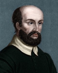 Portret van Andrea Palladio (1508-1580), Italiaanse architect.