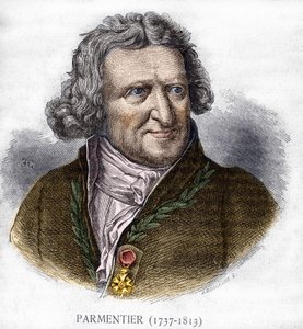 Portret van Antoine Augustin Parmentier (1737 - 1813), Franse militaire apotheker en agronoom - in Les Contemporains, n.d. eind 19e eeuw