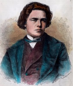 Portret van Anton Rubinstein