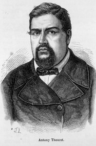 Portret van Antony Thouret door Unknown artist