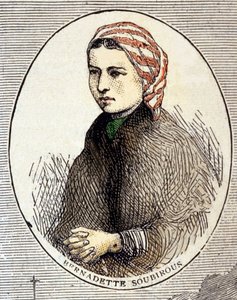 Portret van Bernadette Soubirous (1844-1879) door Unknown artist
