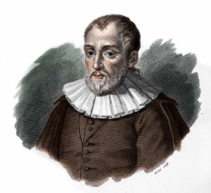 Portret van Bernardino Telesio. Humanist door Unknown artist