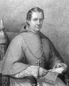 Portret van kardinaal Giovanni Maria Mastai Ferretti (1792-1878), Paus Pius IX van 1846 tot 1878 door Unknown artist