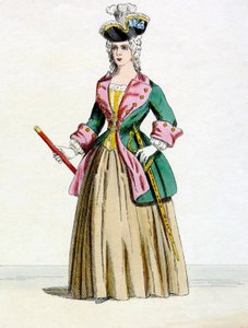 Portret van Catharina II (1729-1796), keizerin van Rusland.