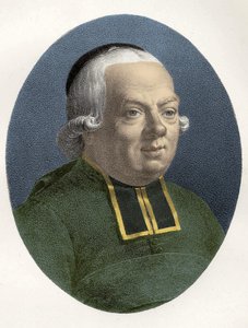 Portret van Charles, Abbe van de Epee, Franse pedagoog door Unknown artist