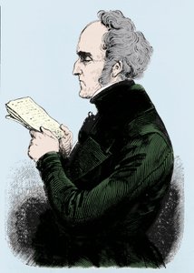 Portret van Charles Fourier, Franse socialistische theoreticus door Unknown artist