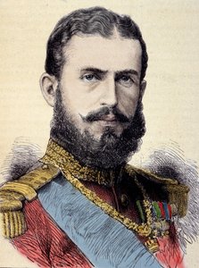 Portret van Charles I (Carol I) (1839-1914), koning van Roemenië door Unknown artist