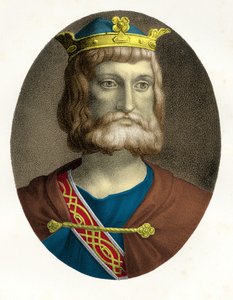 Portret van Karel Martel (688-741) door Unknown artist