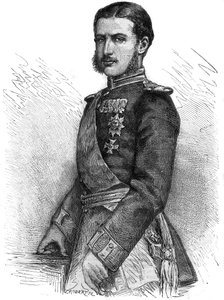 Portret van Charles de Hohenzollern (1839-1914), prins van Roemenië, later koning Charles I (Carol I)