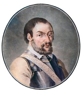 Portret van Chevalier de Bayard (Pierre Terrail, heer van Bayard) (1475-1524), Franse soldaat door Unknown artist