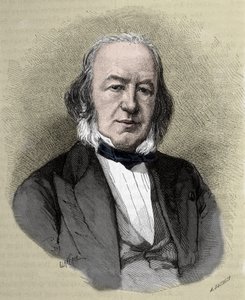 Portret van Claude Bernard Franse fysioloog. door Unknown artist