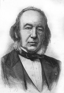 Portret van Claude Bernard (1813 - 1878) Franse fysioloog - in 