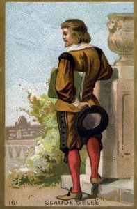 Portret van Claude Gellée genaamd Le Lorrain (1600 - 1682) door Unknown artist
