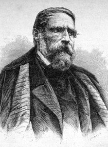 Portret van Decamps, Franse schilder (1803 - 1860) - in 