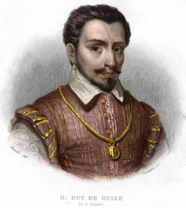Portret van de hertog van Guise. François de Lorraine, hertog van Aumale, daarna 2e hertog van Guise Franse luitenant-generaal (1519 tot 1563) door Unknown artist