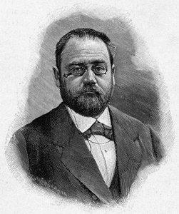 Portret van Emile Zola