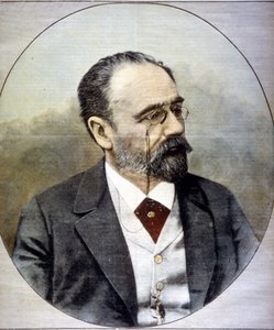 Portret van Emile Zola