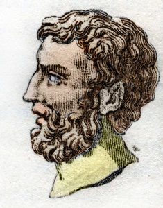 Portret van Epaminondas, generaal en Boeotische staatsman, behorend tot de Democratische Partij (-418 - -362).