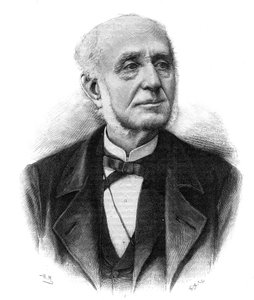 Portret van Etienne Arago (1802-1892) toneelschrijver, politicus, burgemeester van Parijs door Unknown artist