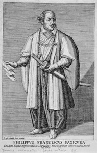 Portret van Filippo Francesco Faxicura