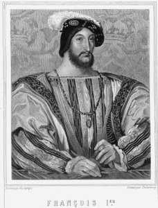 Portret van Frans I (1494 - 1547), Koning van Frankrijk - in 