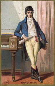 Portret van François Adrien Boieldieu (1775 - 1834), Franse componist