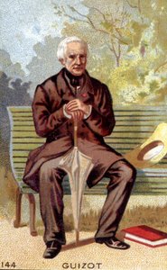 Portret van François Guizot (1787 - 1874), Franse politicus en historicus