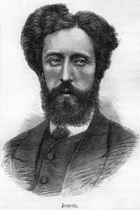 Portret van François Jourde. Franse revolutionair 1843-1893 door Unknown artist
