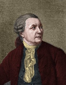 Portret van Friedrich Gottlieb Klopstock (1724-1803) Duitse dichter