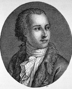 Portret van Gaetano Filangieri (1752 - 1788), Italiaanse filosoof en jurist door Unknown artist